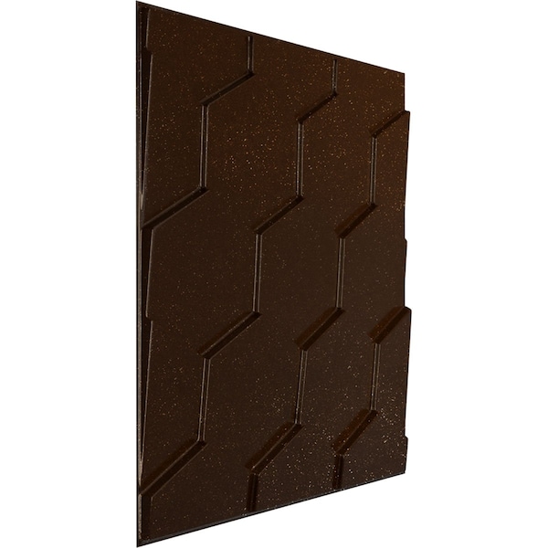 19 5/8in. W X 19 5/8in. H Honeycomb EnduraWall Decorative 3D Wall Panel Covers 2.67 Sq. Ft.